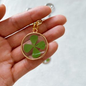 Real Four Leaf Clover Lucky Charm