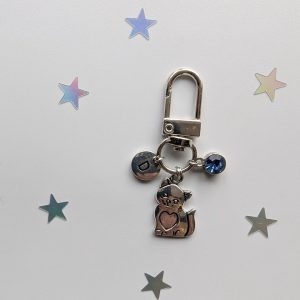 Lucky cat keychain