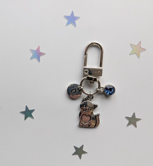 Lucky cat keychain