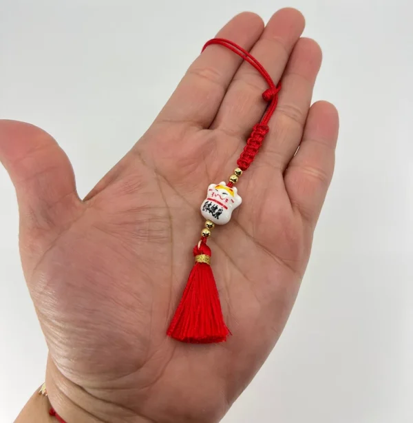 Fortune cat Car charm